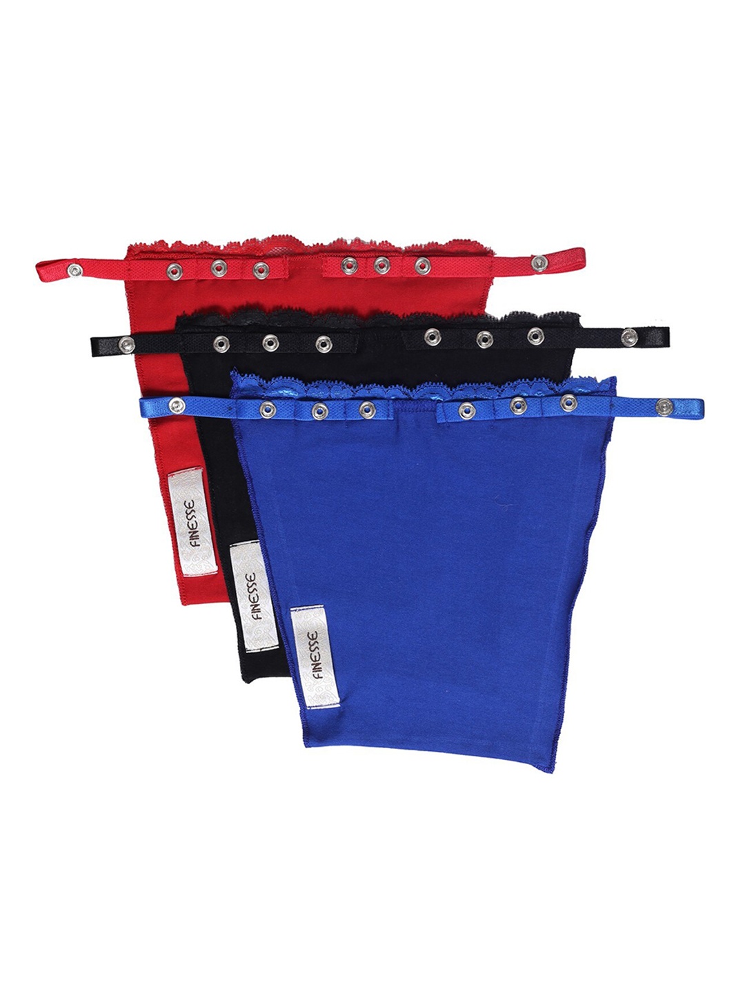 

Finesse Miracle Cami Pack of 3 Black Camisoles