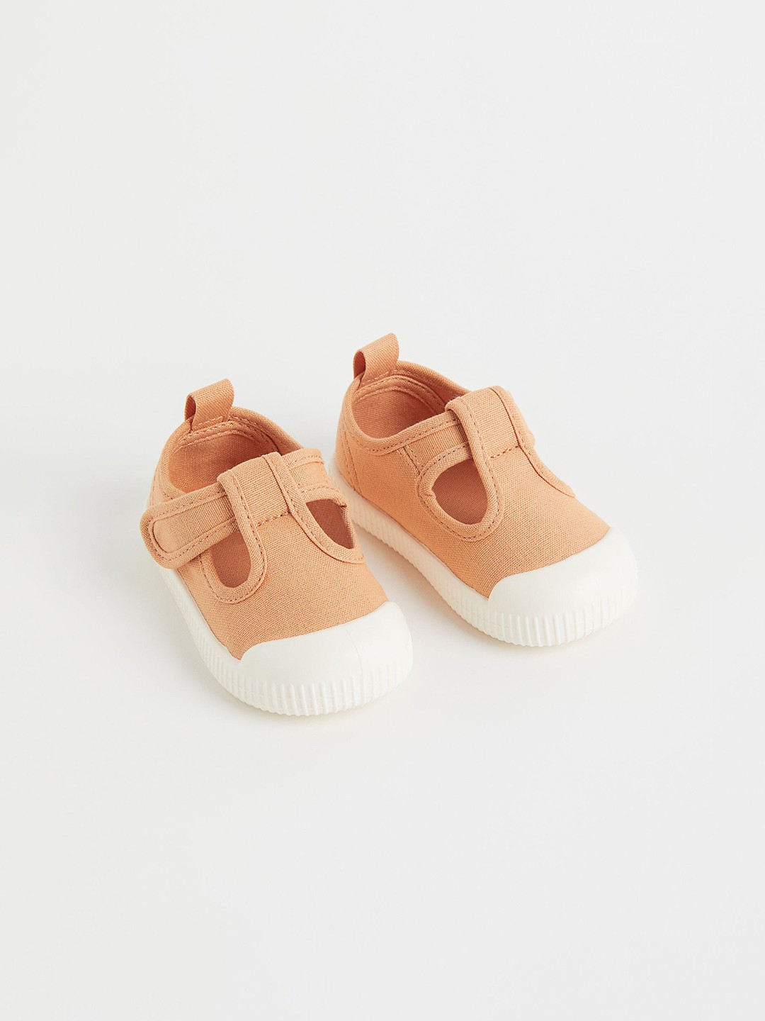

H&M Girls Orange Solid Canvas Sandals