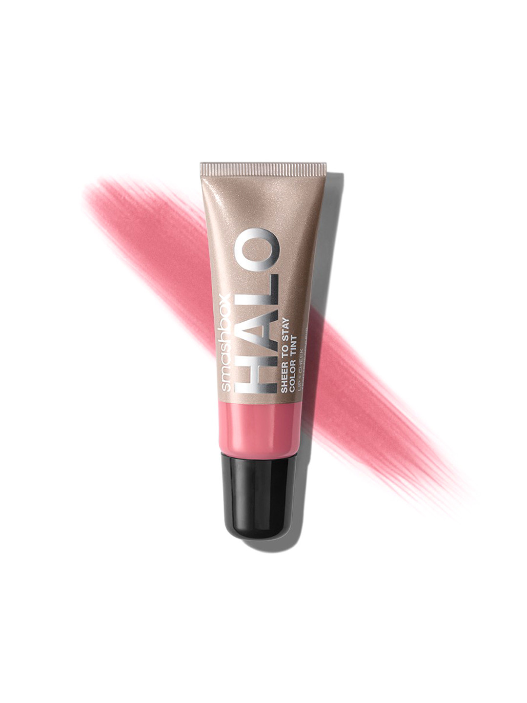 

Smashbox Halo Sheer To Stay Lip + Cheek Tint with Sunflower & Jojoba Oil 10 ml - Sunset, Peach