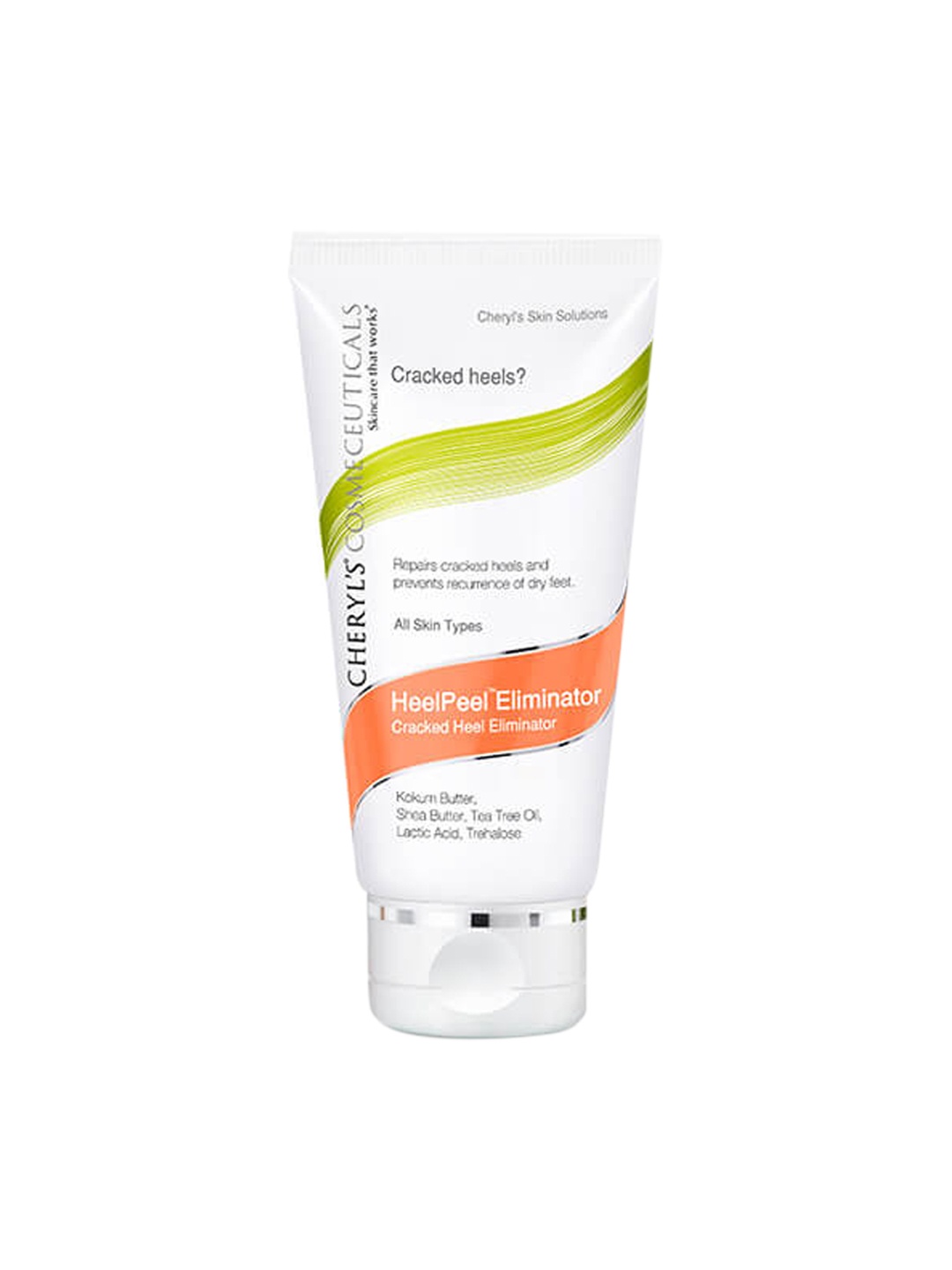 

Cheryls Cosmeceuticals HeelPeel Eliminator Cracked Feet Cream with Shea Butter - 40g, White