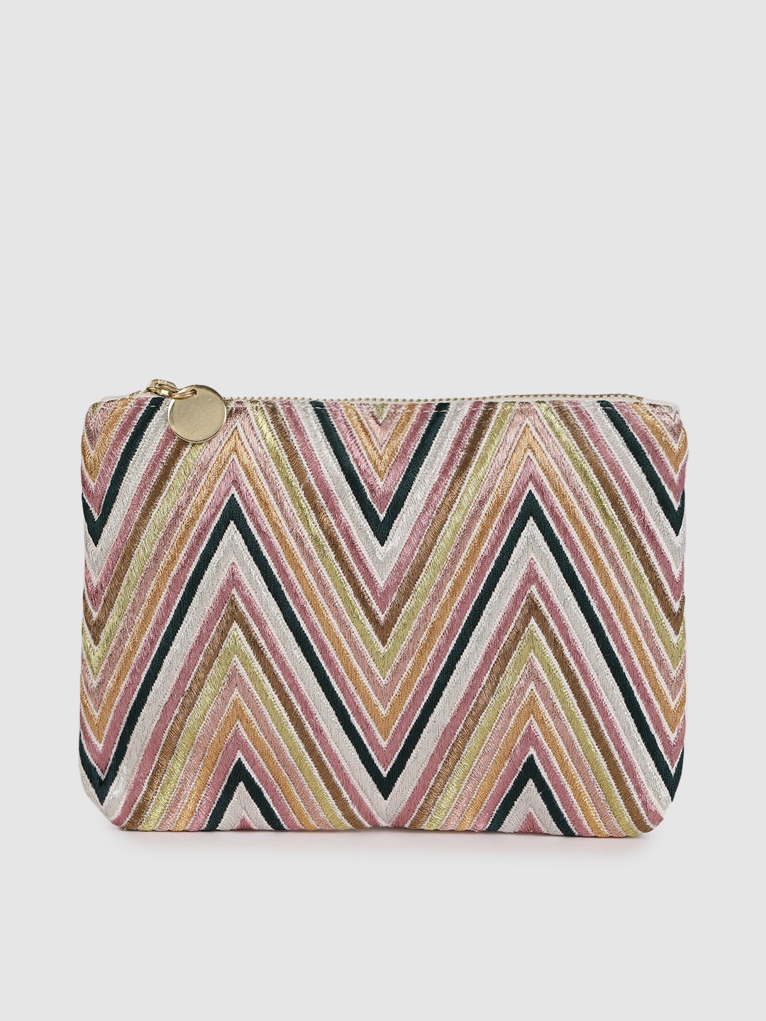 

Accessorize Multicoloured Embroidered Purse Clutch, Multi