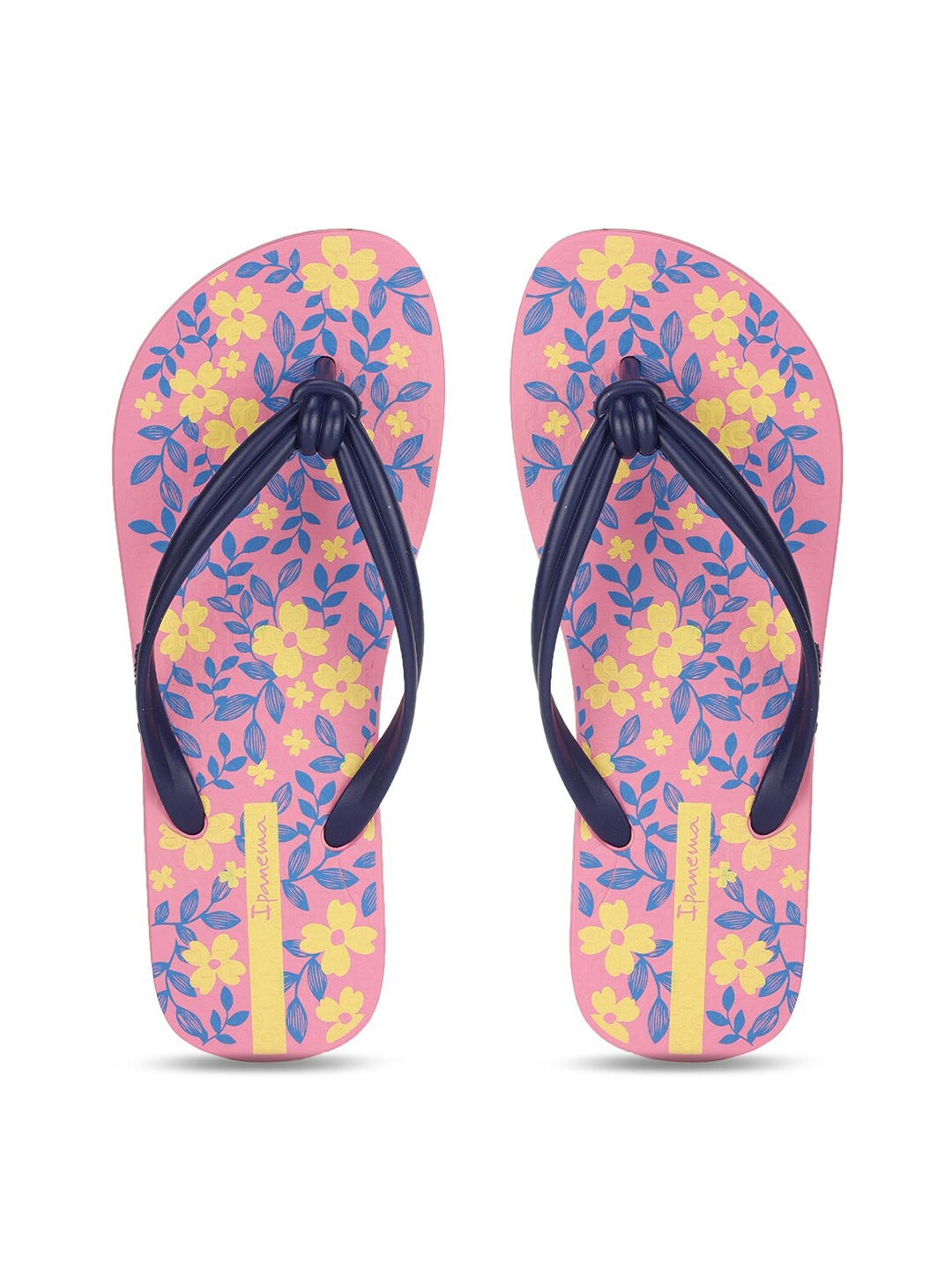 

iPanema Women Pink & Navy Blue Printed Slip-On
