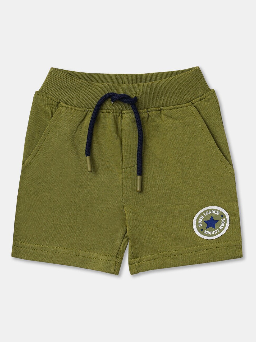 

R&B Boys Olive Green Shorts
