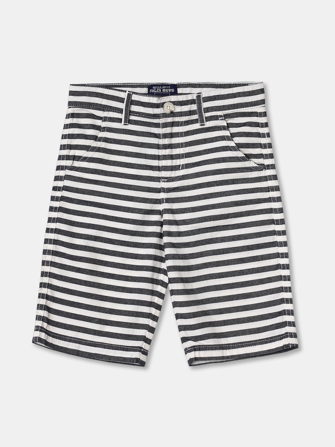 

R&B Boys Blue Striped Shorts