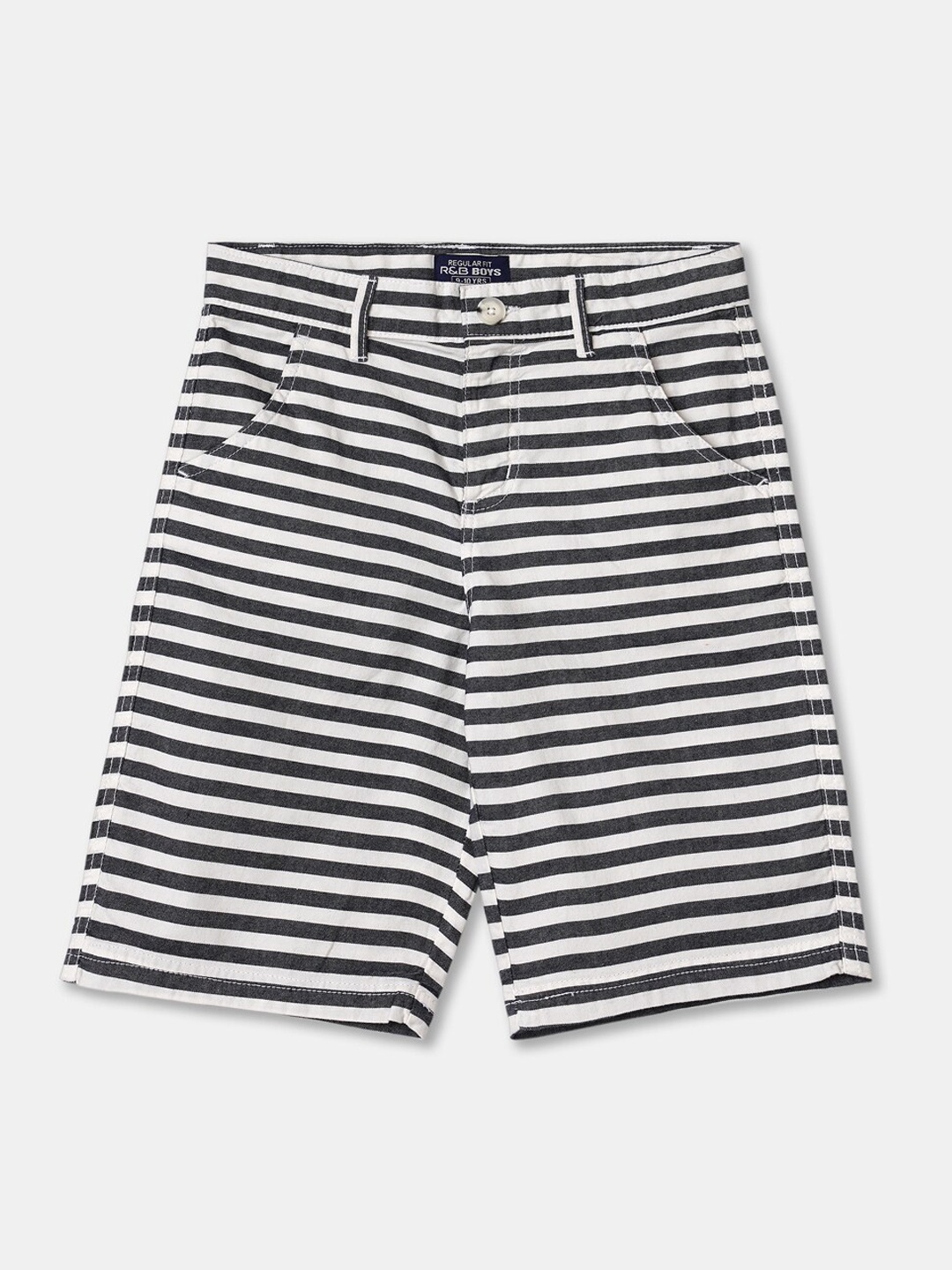 

R&B Boys Blue Striped Shorts