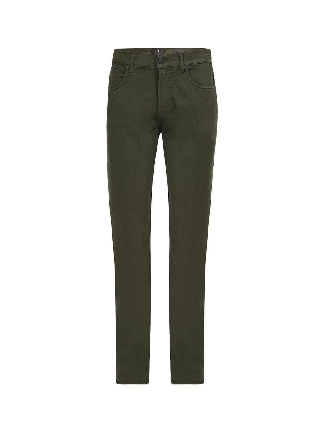 

7 For All Mankind Men Green Slim Fit Jeans