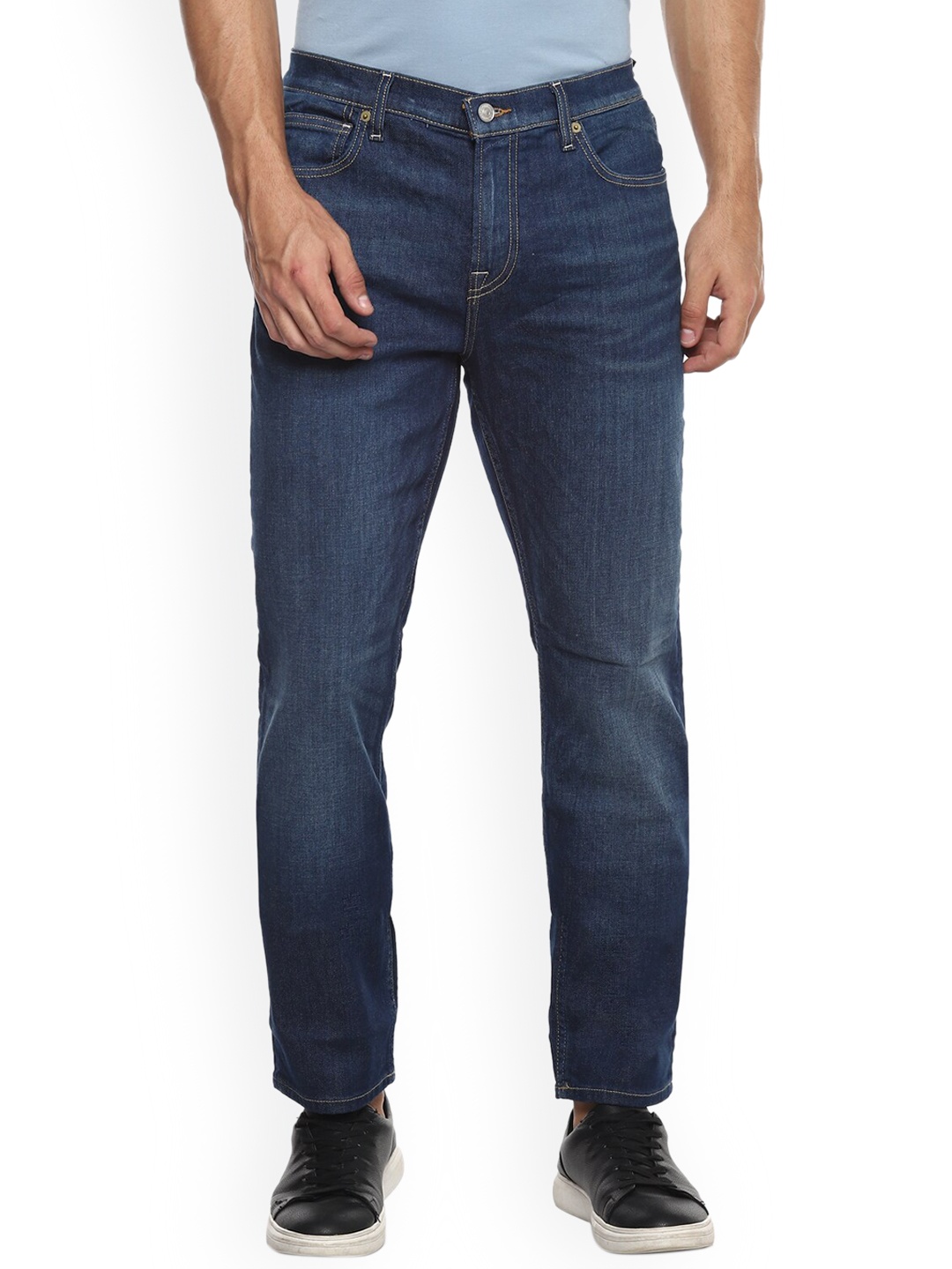 

7 For All Mankind Men Blue Skinny Fit Jeans