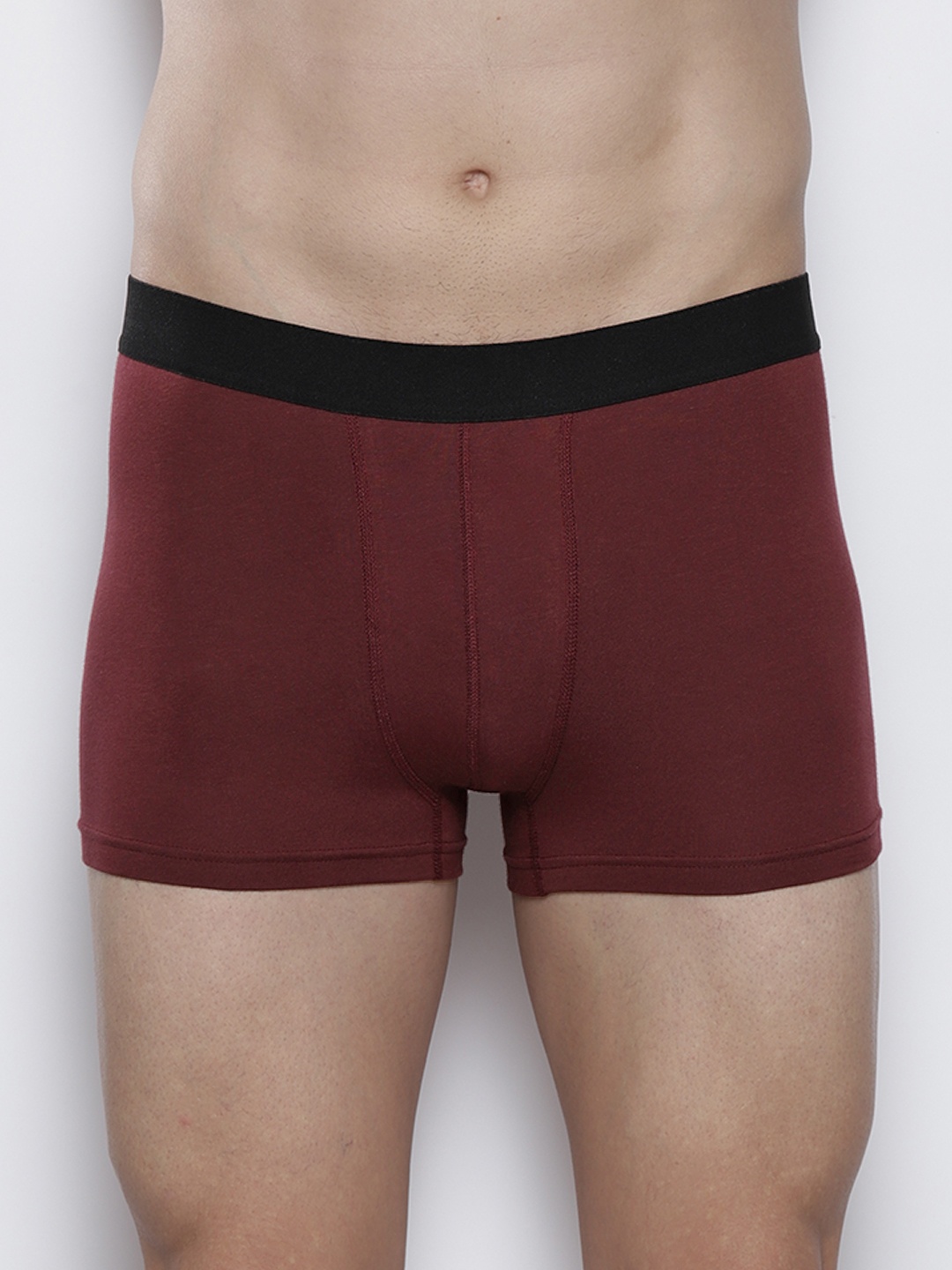 

DeFacto Men Maroon Solid Basic Trunks X7163AZ