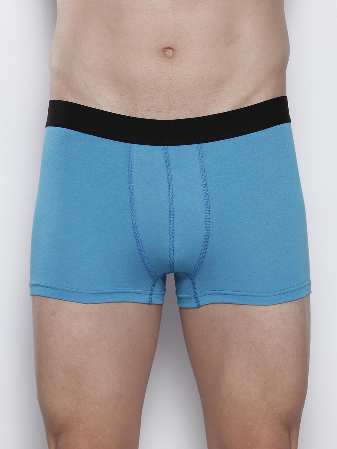 

DeFacto Men Blue Solid Basic Trunks X7163AZ