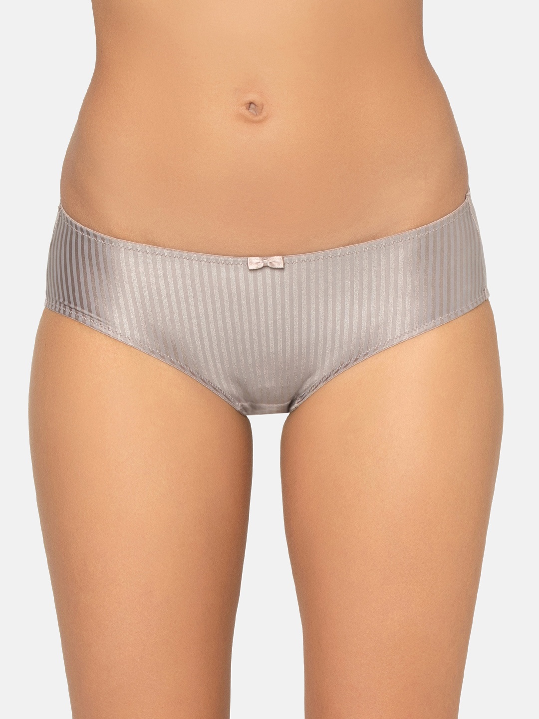 

Triumph Women Grey Striped Hipster Briefs