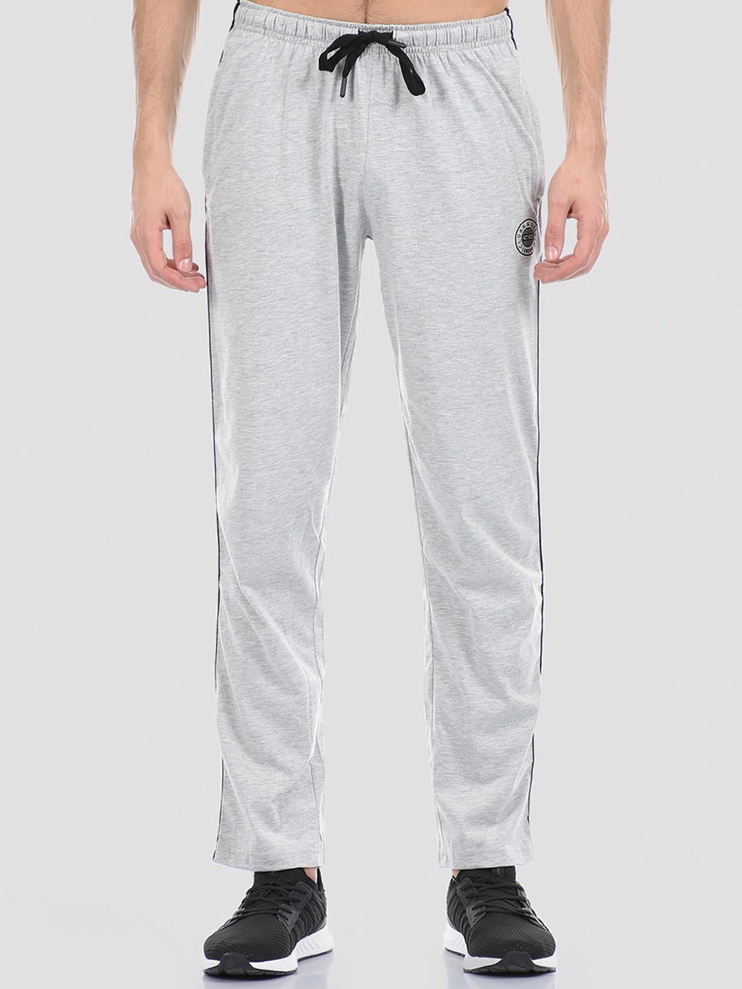 

Cloak & Decker by Monte Carlo Men Grey Solid Track Pants