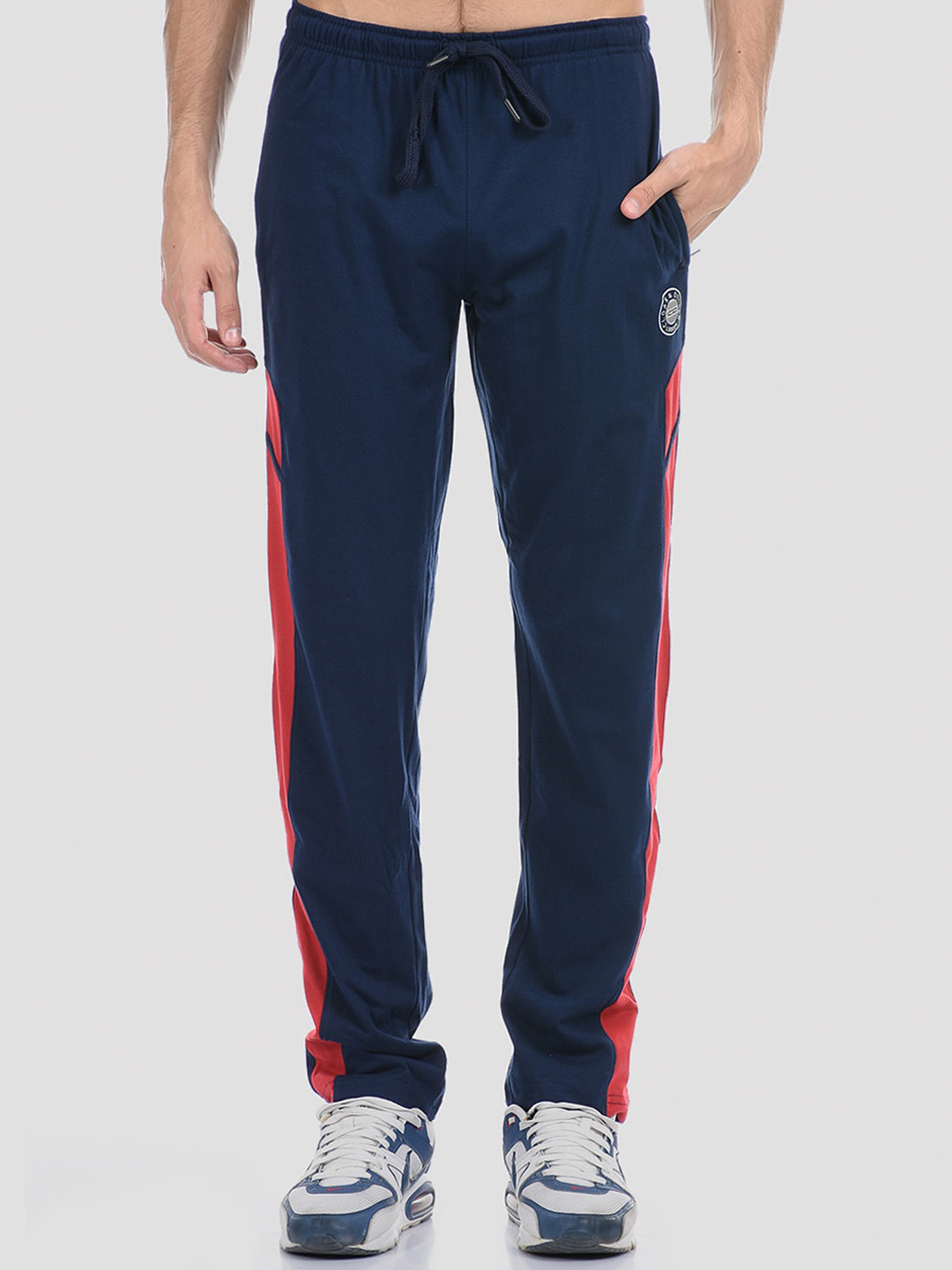 

Cloak & Decker by Monte Carlo Men Blue Solid Track Pants