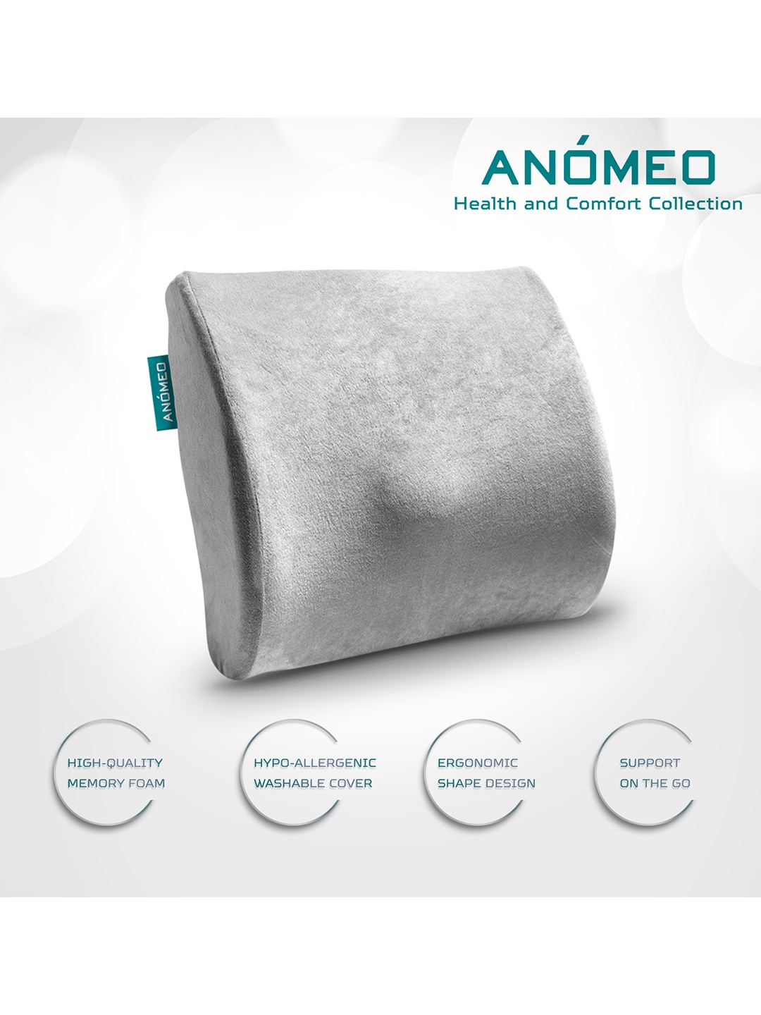 

ANOMEO Grey Large Back Supporter