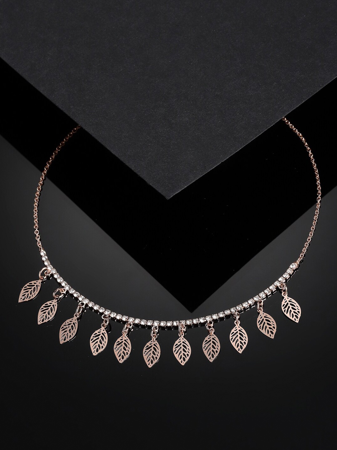 

VOGUE PANASH Gold-Toned Brass Gold-Plated Handcrafted Necklace