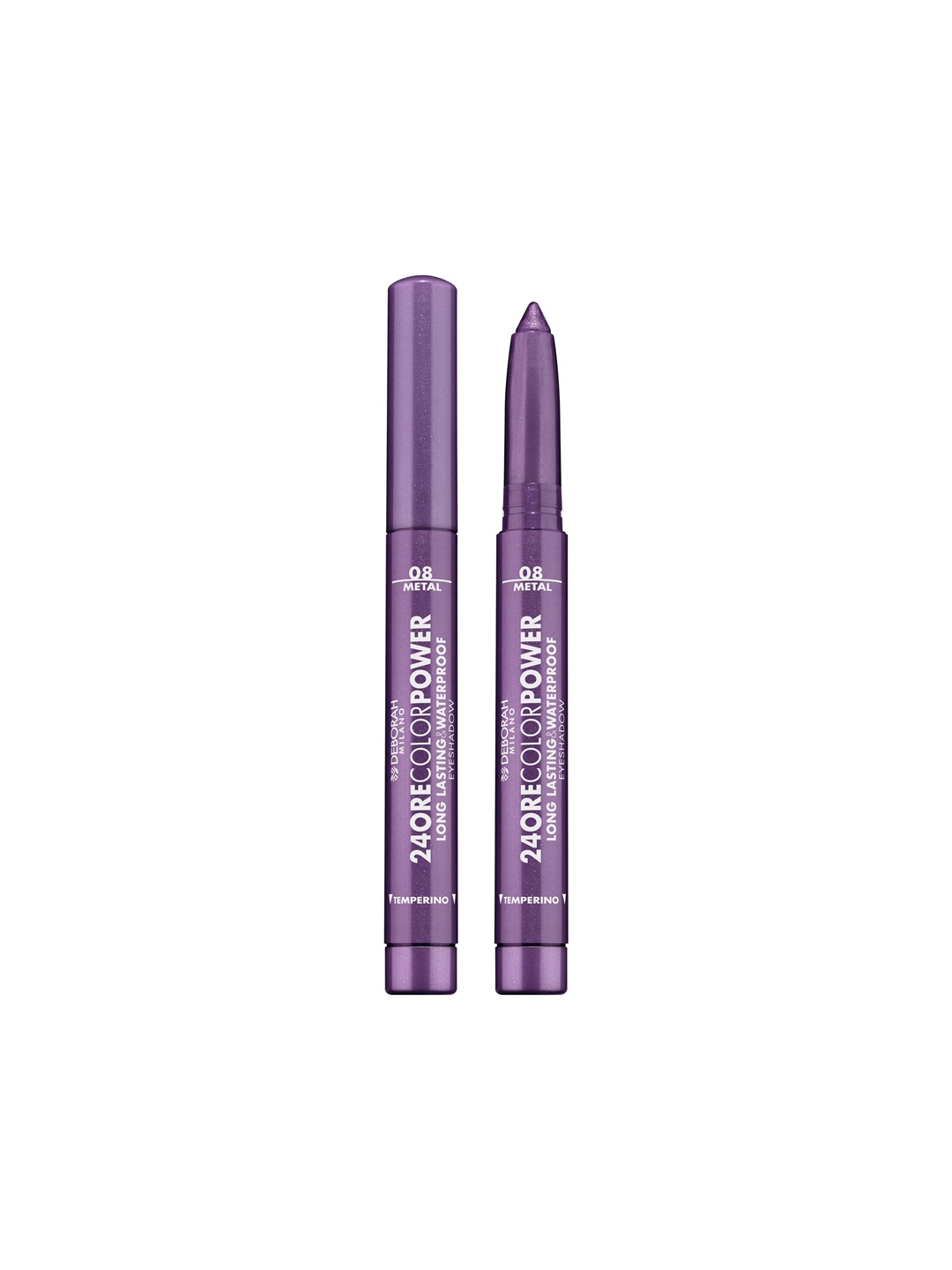 

DEBORAH MILANO 24Ore Color Power Long Lasting & Waterproof Eyeshadow Stick -Deep Purple 08