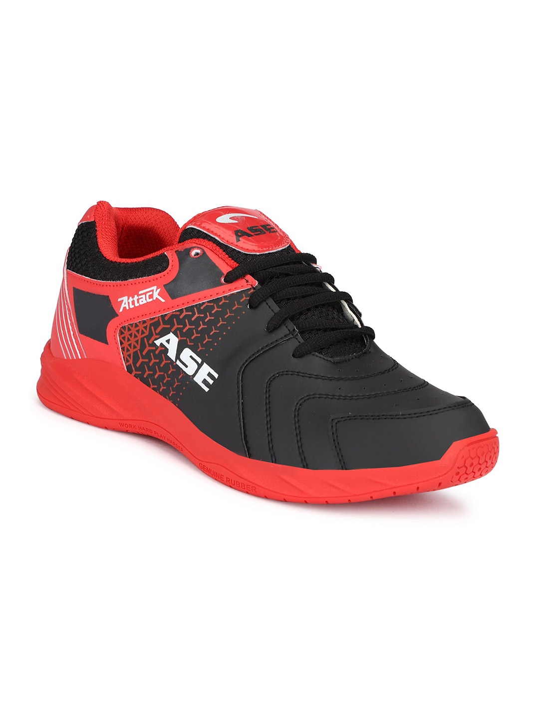 

ASE Men Red Badminton Non-Marking Shoes