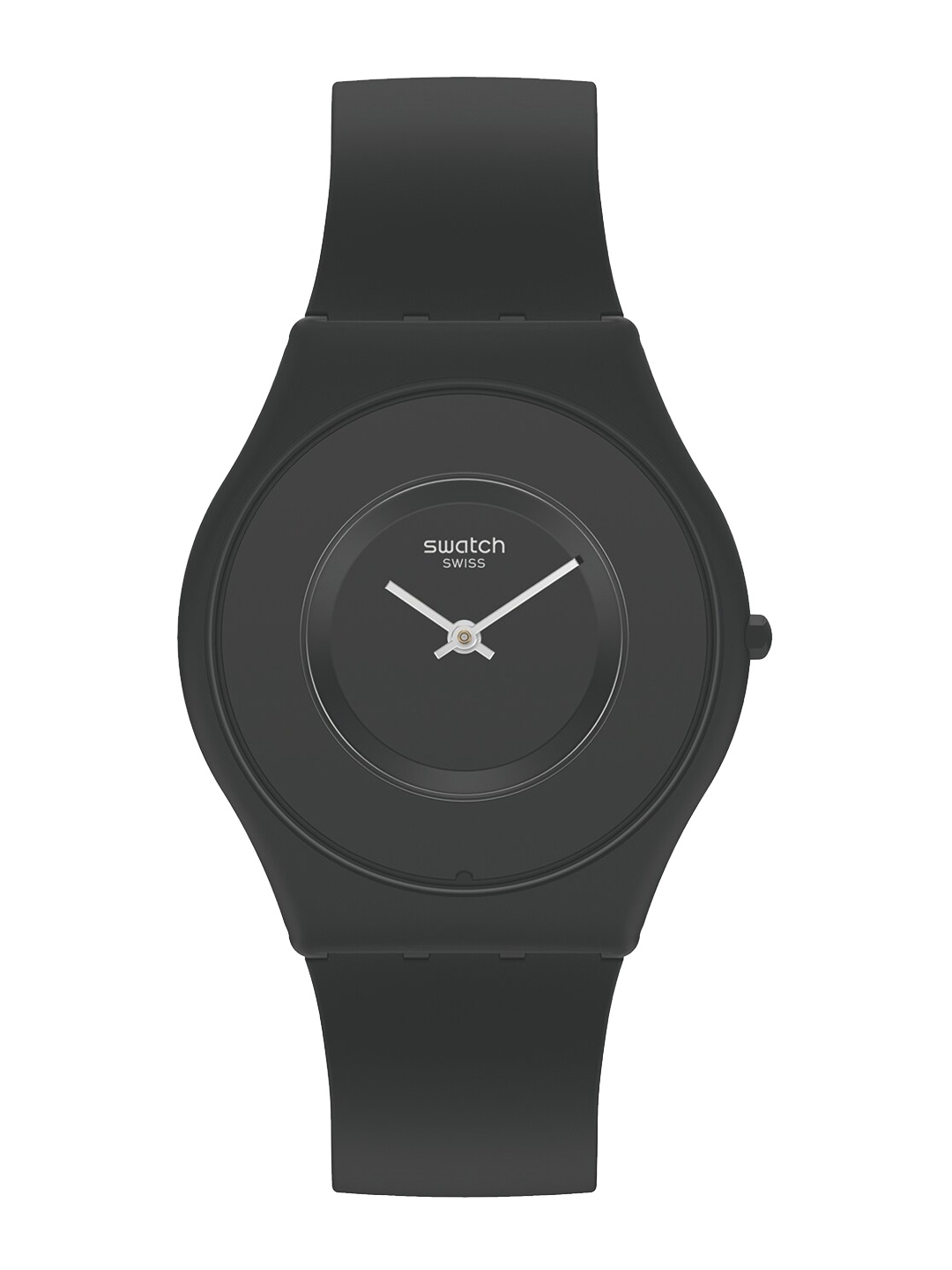 

Swatch Unisex Dial & Ceramic Straps Analogue Watch SS09B100, Black