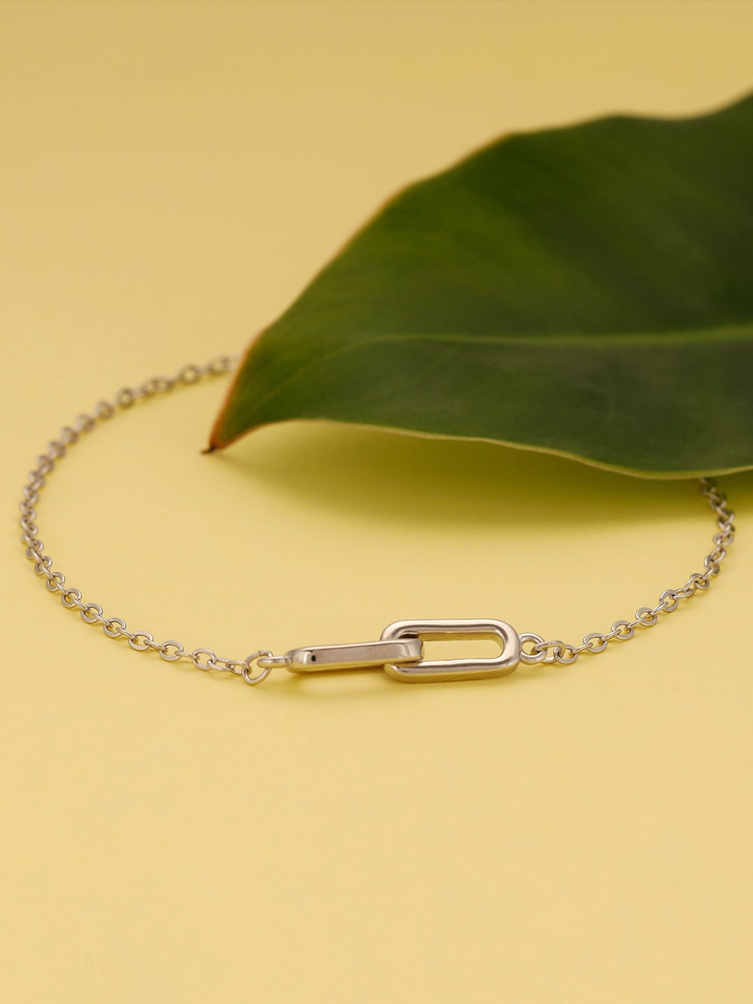 

GIVA 925 Sterling Silver Rhodium Plated Adjustable Continuity Bracelet