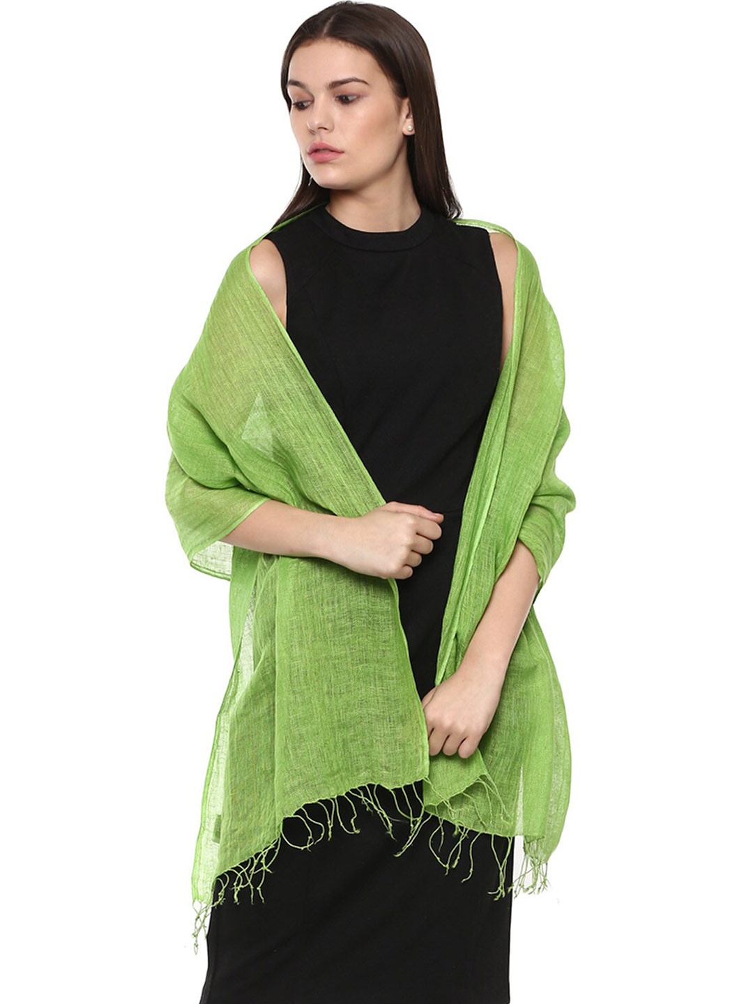 

Rhe-Ana Women Green Stole