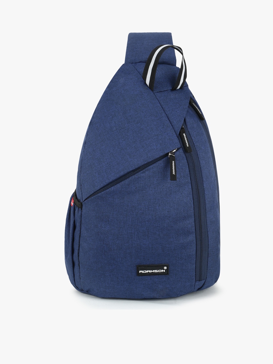 

ADAMSON Men Blue Brand Logo Backpack