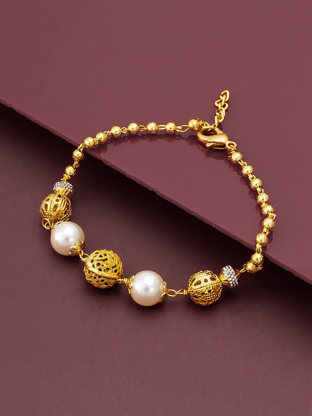 

aadita Women Gold Bracelet