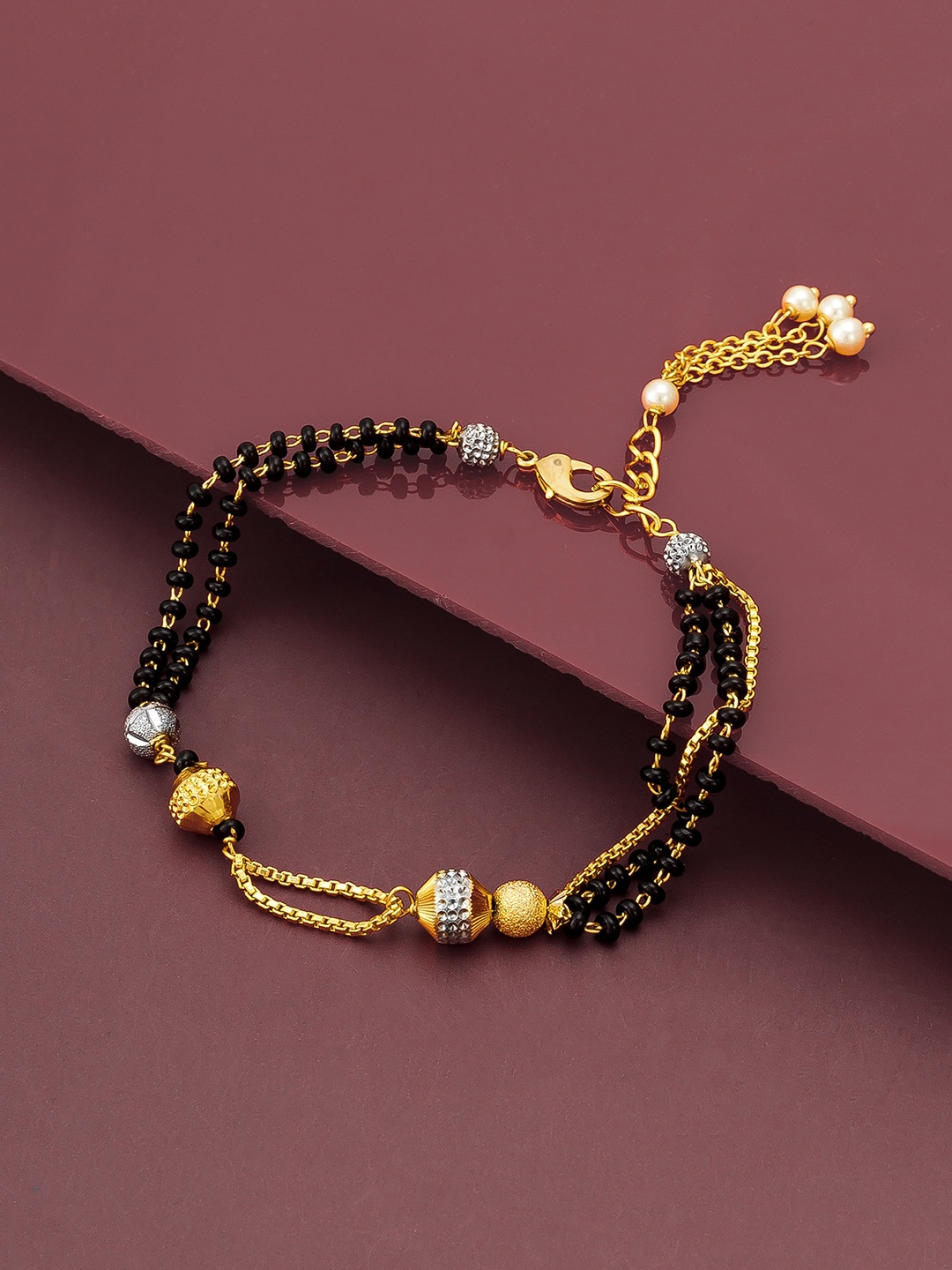 

aadita Women Gold Bracelet