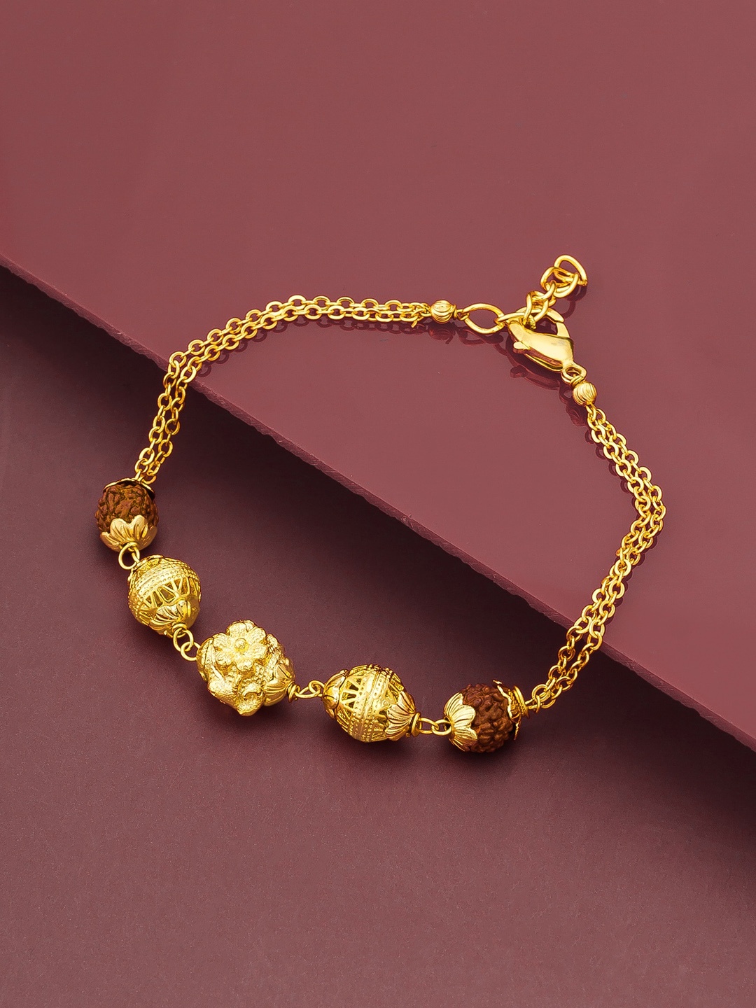 

aadita Women Gold Bracelet
