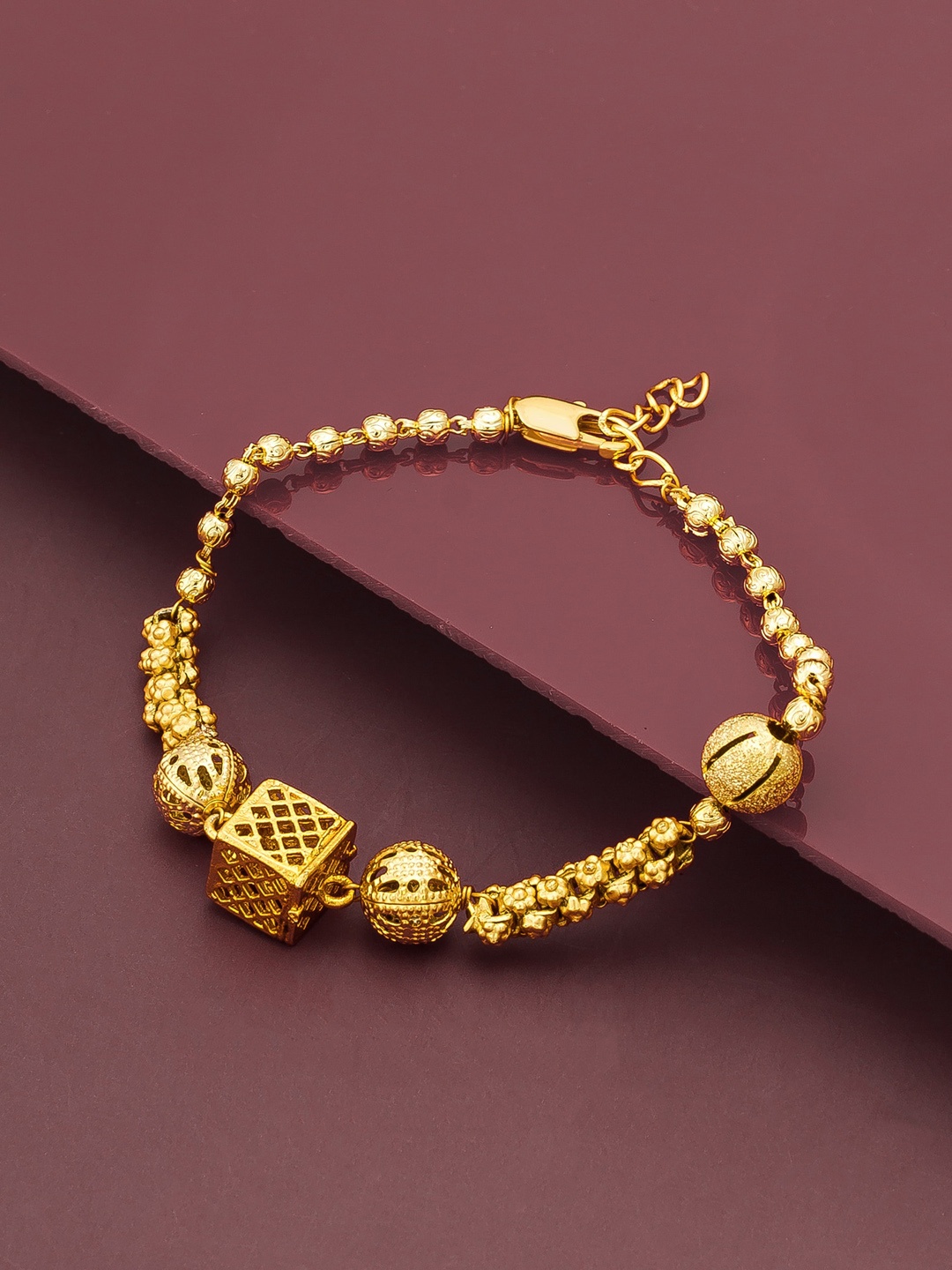 

aadita Women Gold Bracelet