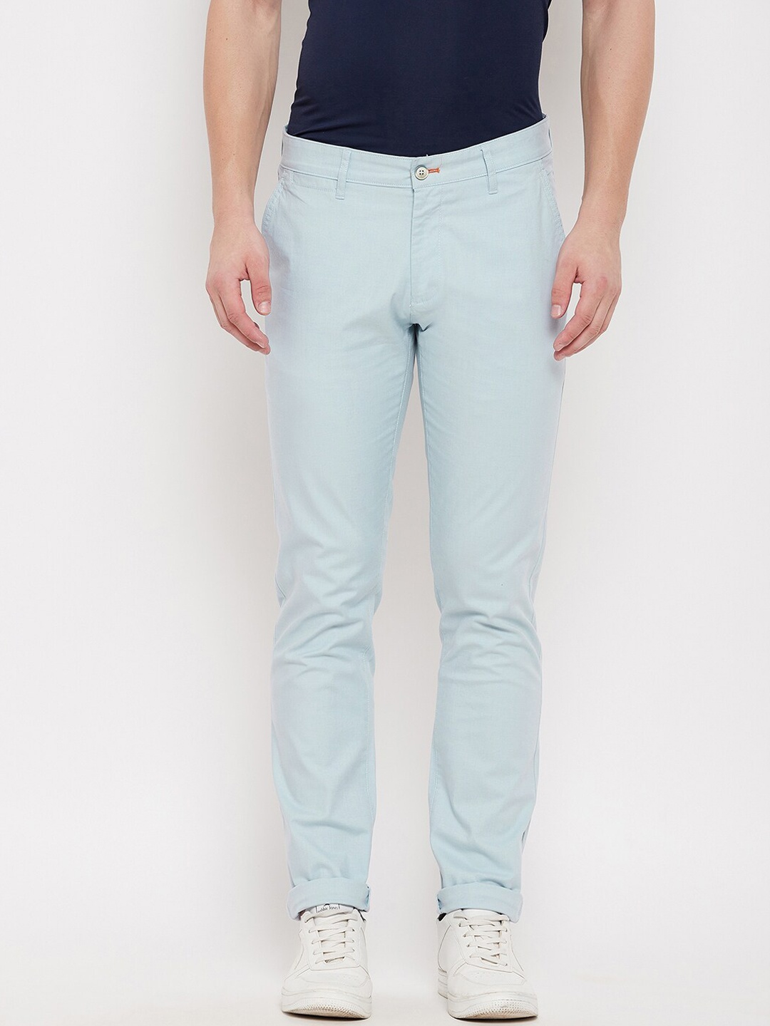 

Duke Men Blue Slim Fit Trousers