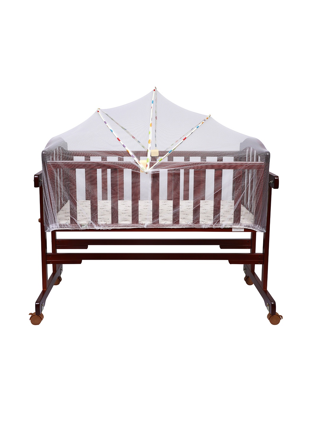 

1st Step Kids Brown Solid Cradle