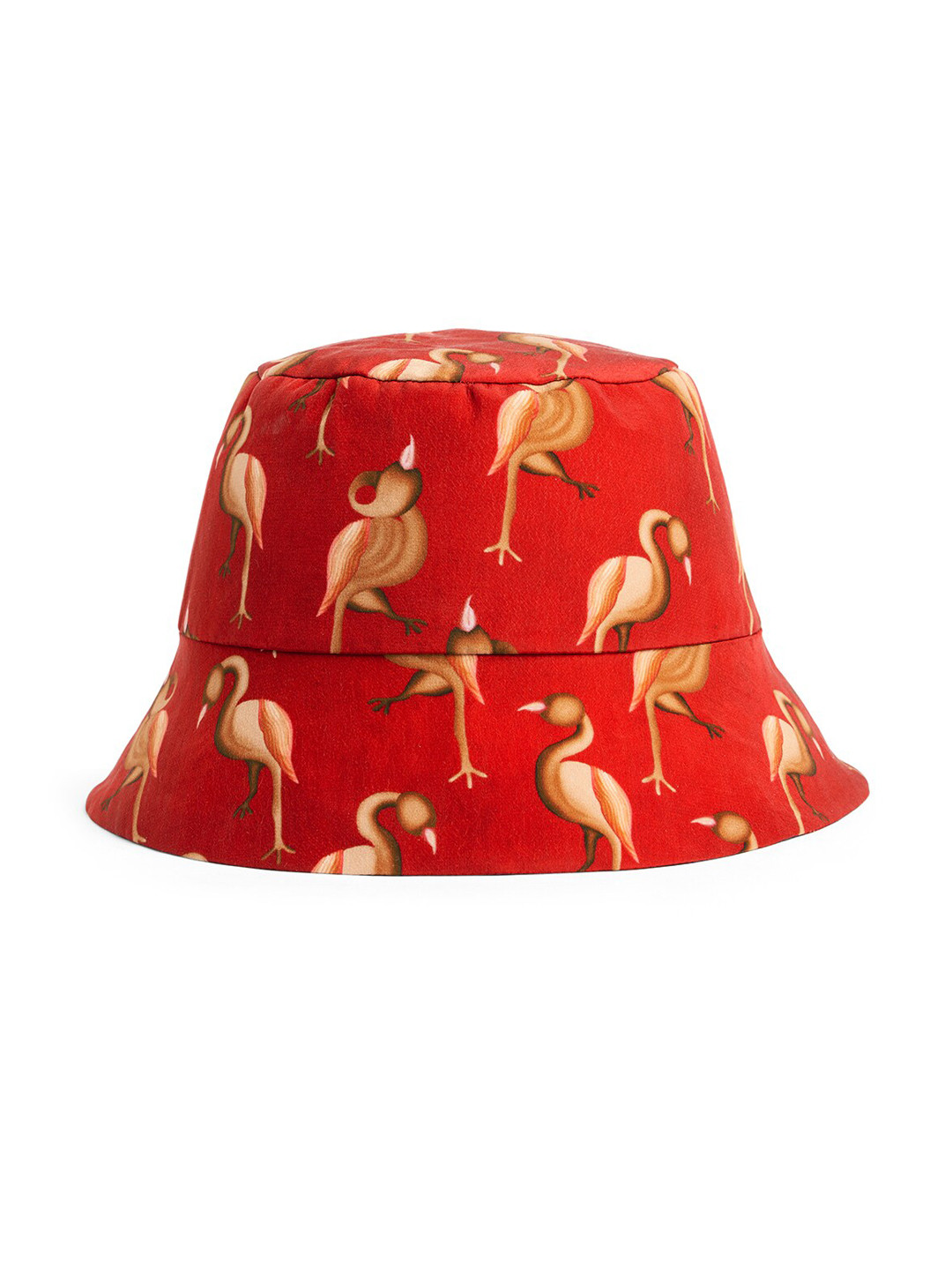 

Masaba Women Maroon & Beige Printed Bucket Hat