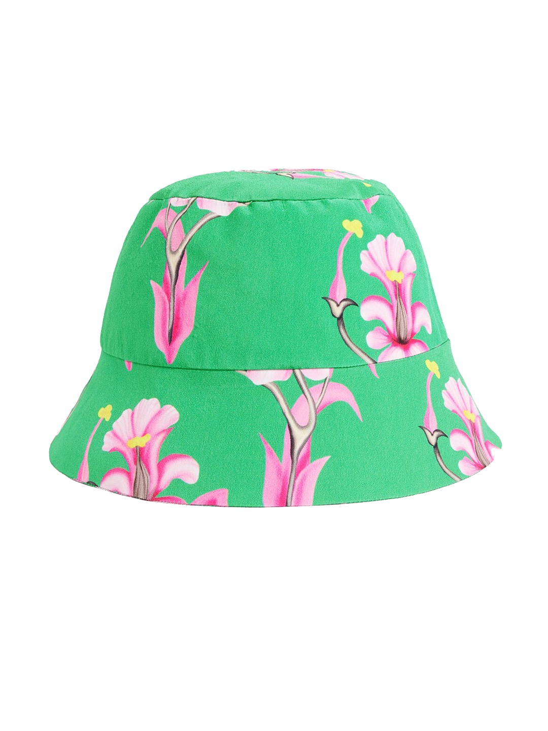 

Masaba Women Green & Pink Printed Bucket Hat