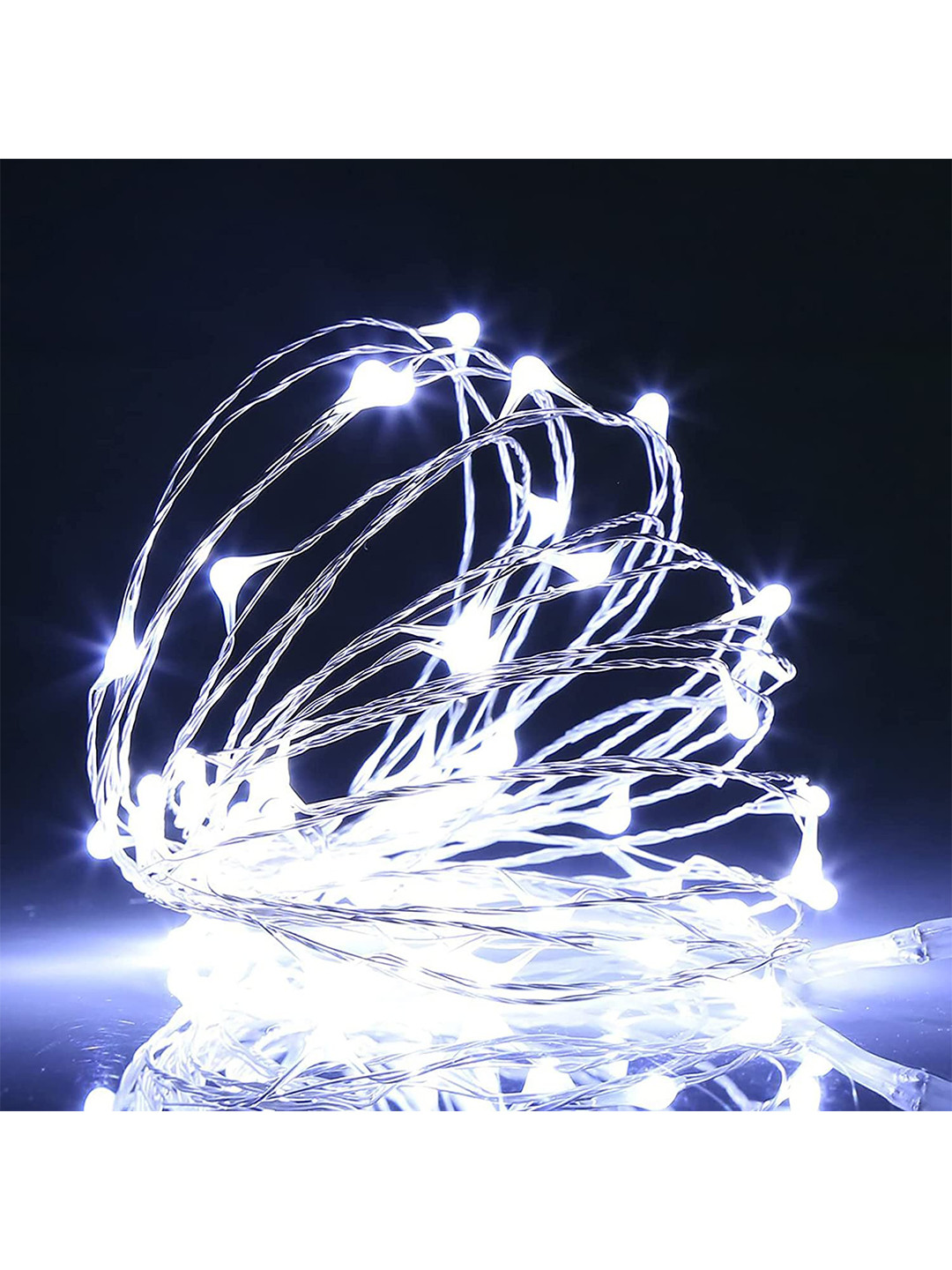 

XERGY White Usb Powerd Led string light -10 meter