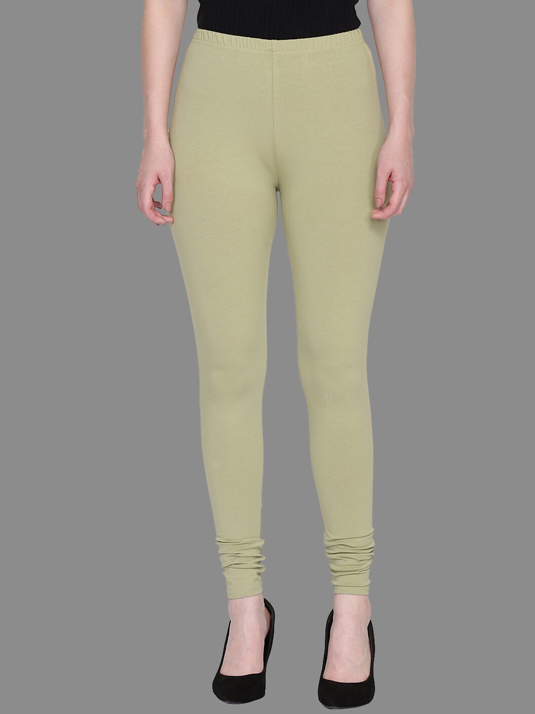 

SPIFFY Green Churidar Leggings