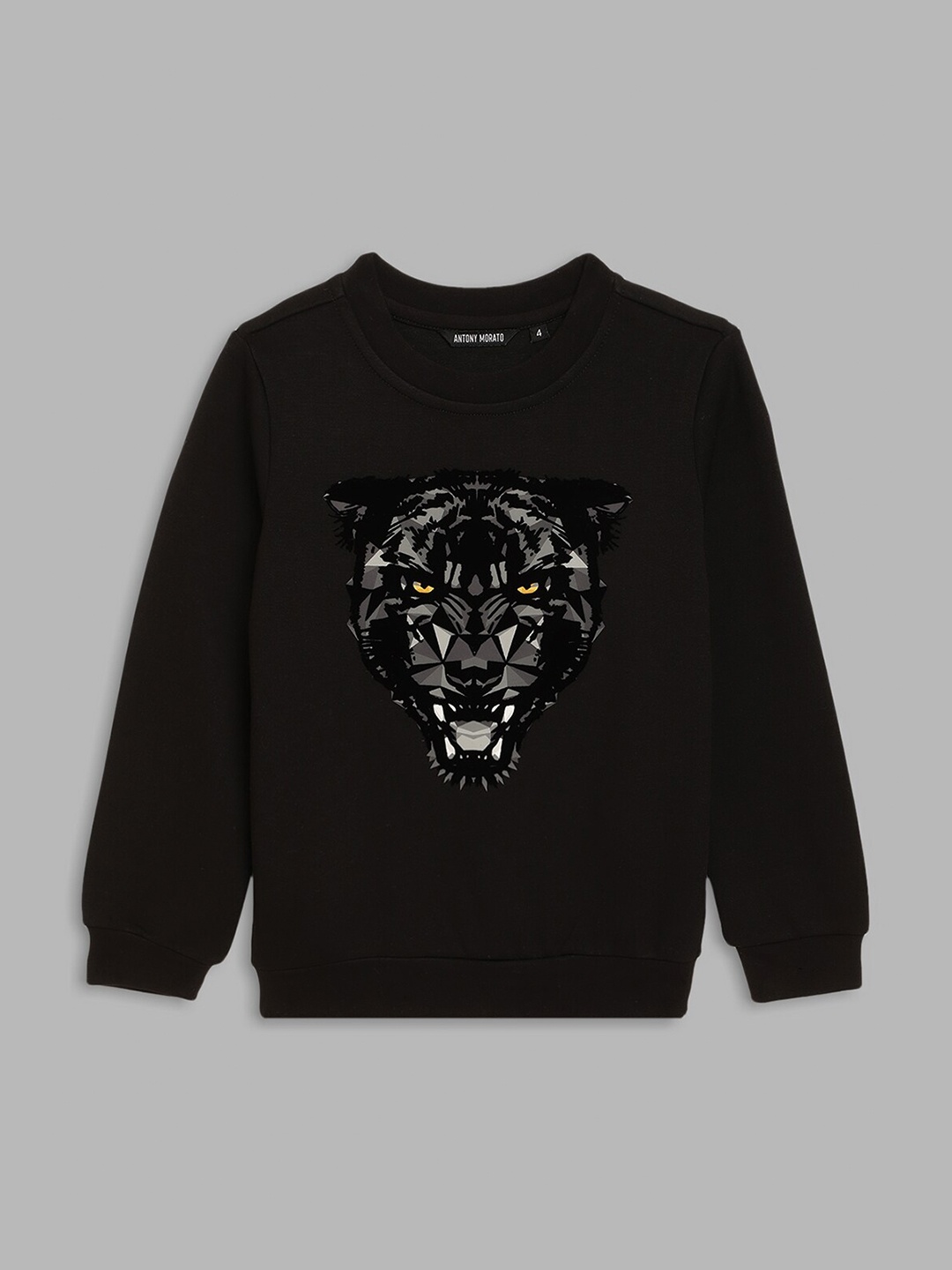 

Antony Morato Boys Black Printed Sweatshirt