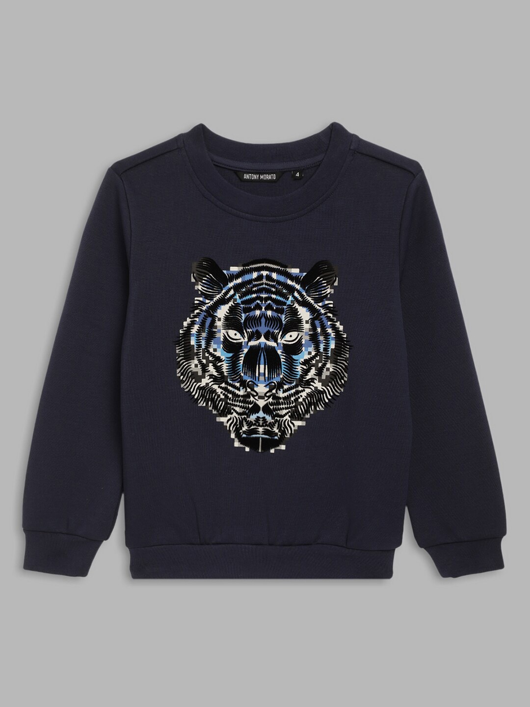 

Antony Morato Boys Blue Printed Sweatshirt