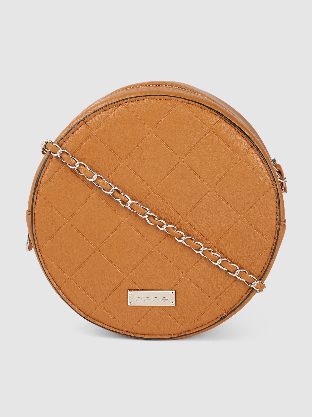 

bebe Brown Structured Sling Bag