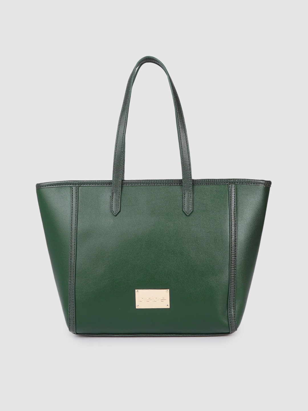 

bebe Women Green Solid Structured Shoulder Bag