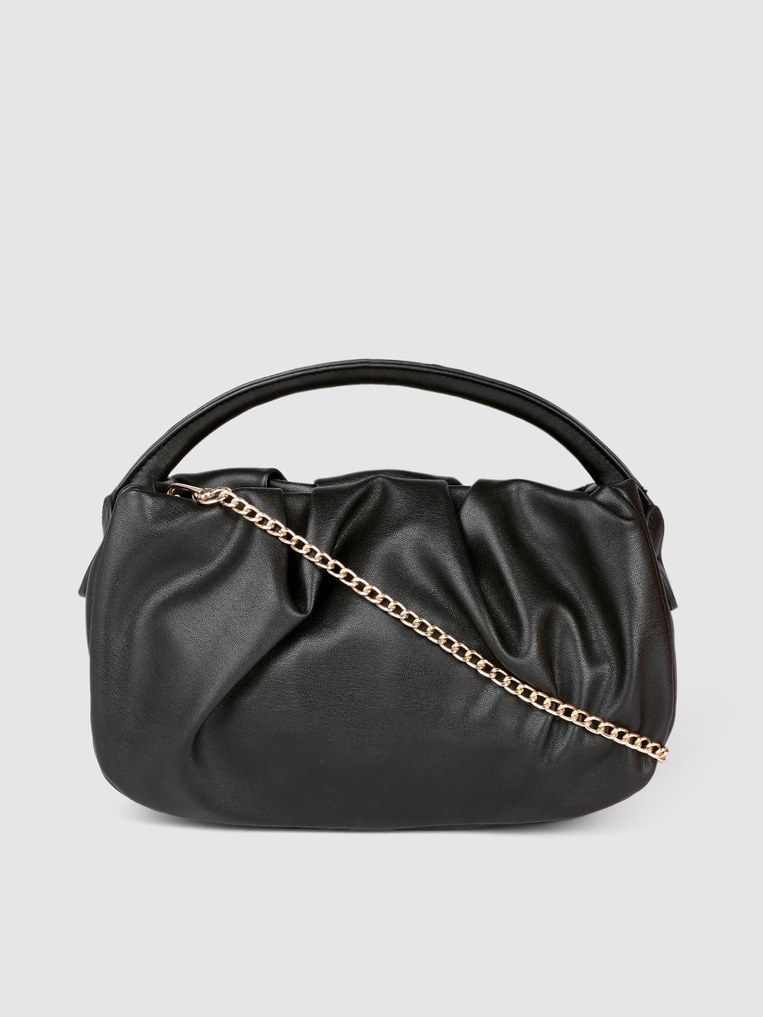 

bebe Black Structured Sling Bag