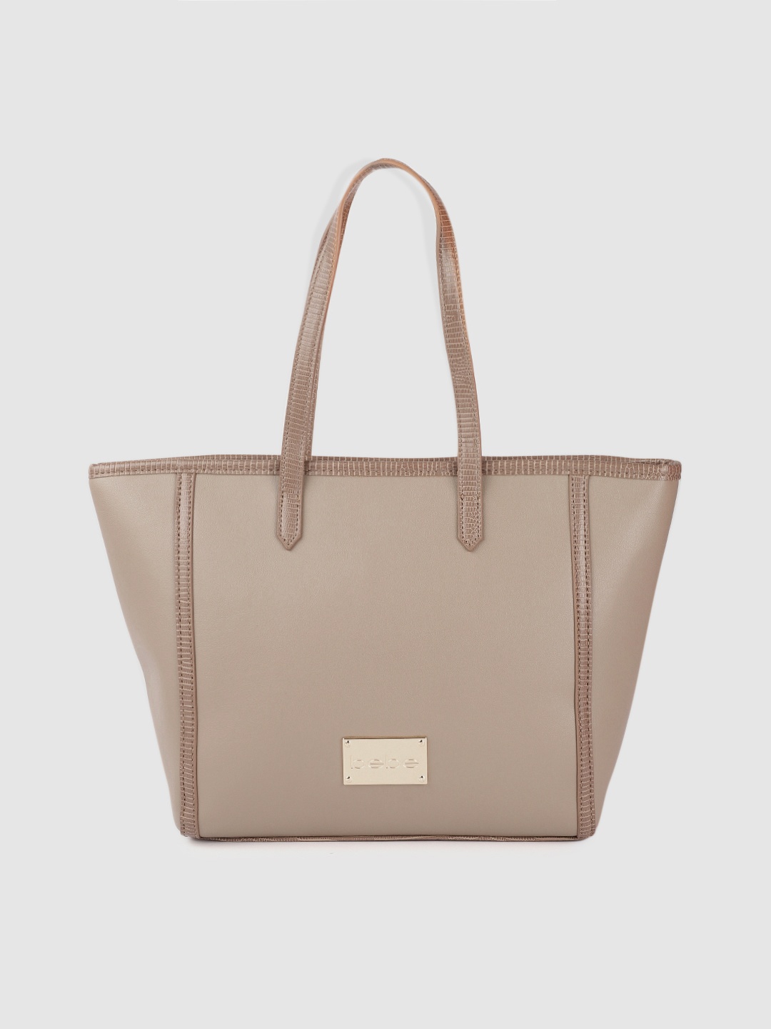 

bebe Brown Structured Shoulder Bag