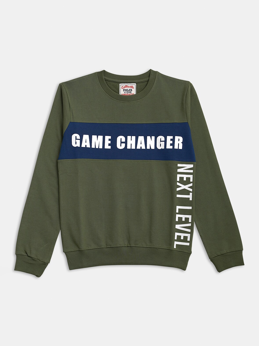 

R&B Boys Olive Green Sweatshirt