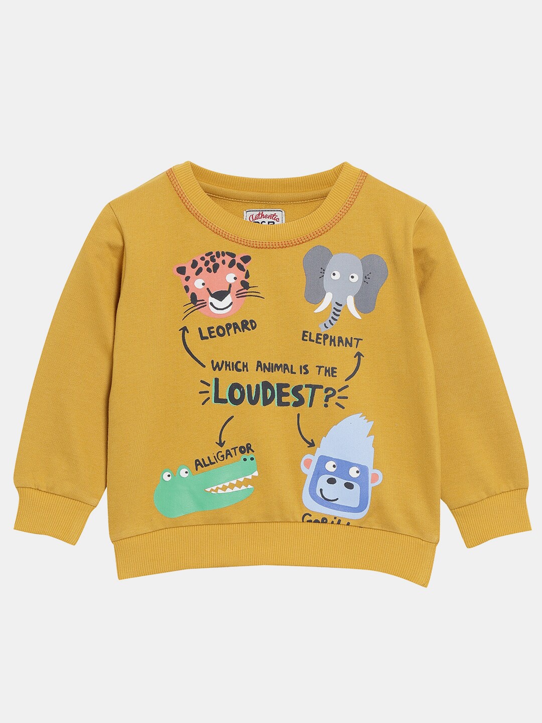 

R&B Boys Yellow Sweatshirt