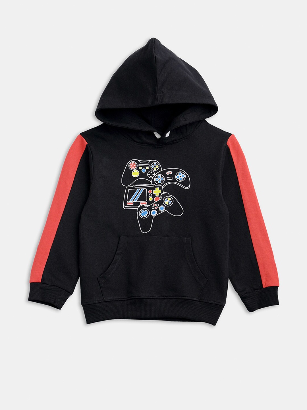 

R&B Boys Black Hooded Sweatshirt