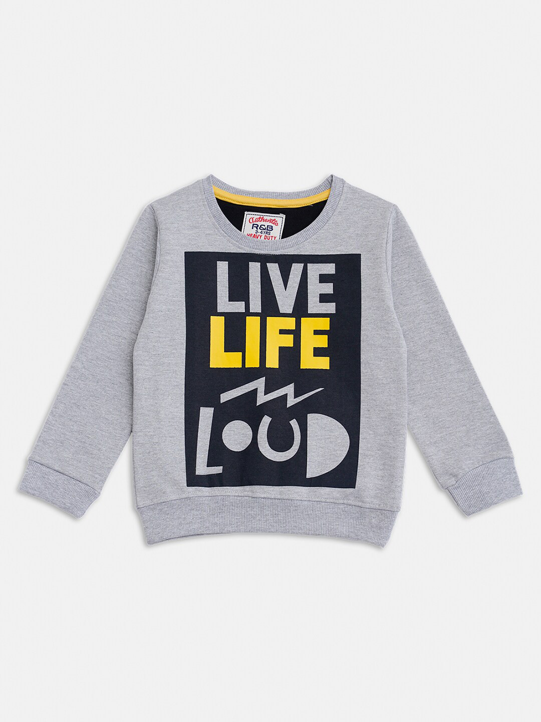 

R&B Boys Grey Sweatshirt