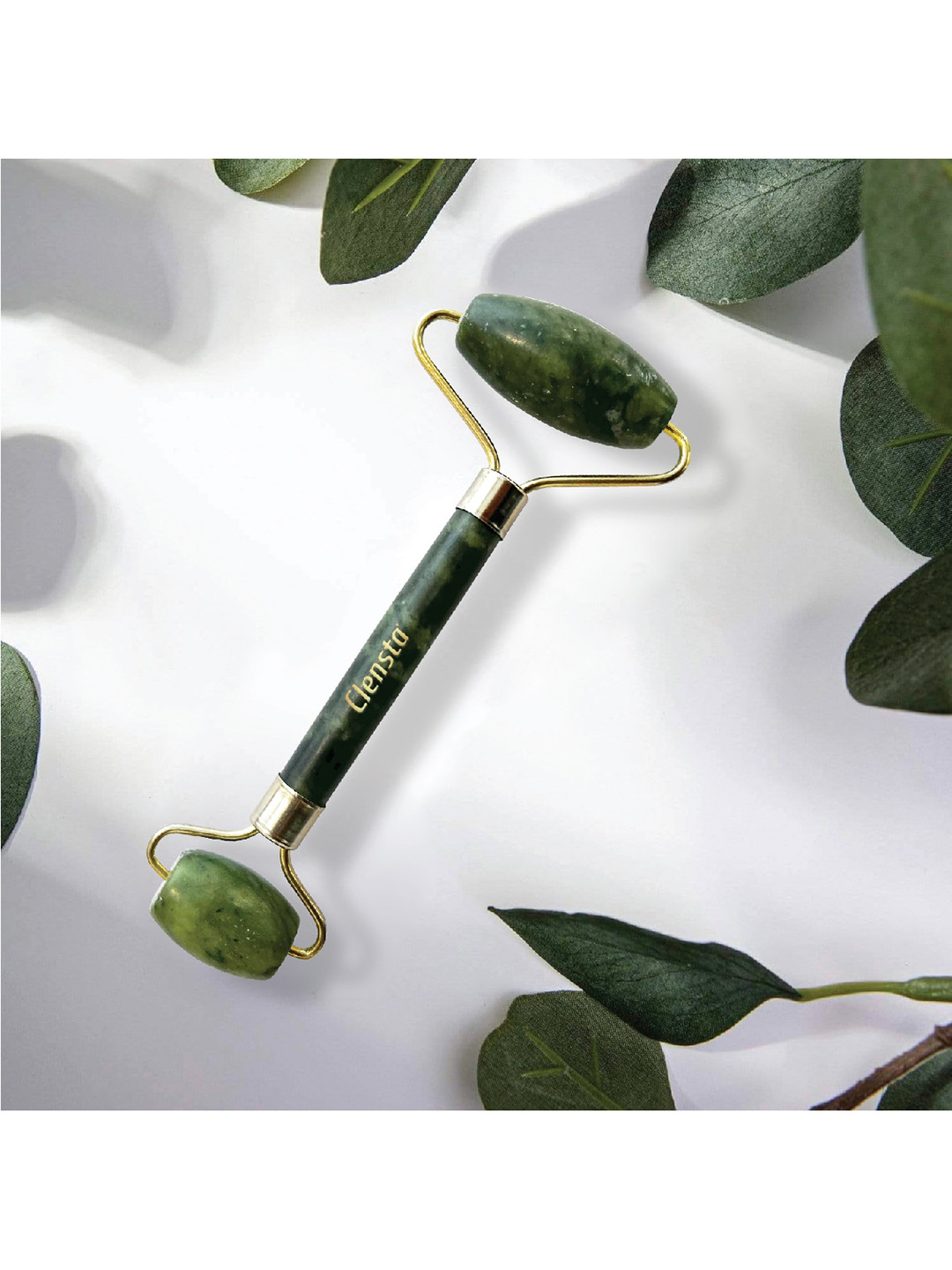 

Clensta Face Massager Jade Roller - Green