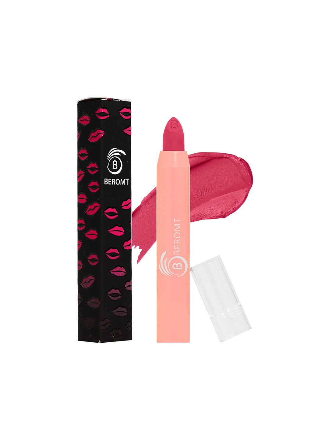 

BEROMT Perfect Pout Matte Crayon Lipstick -Peachy Affair BLC14 3gm, Orange