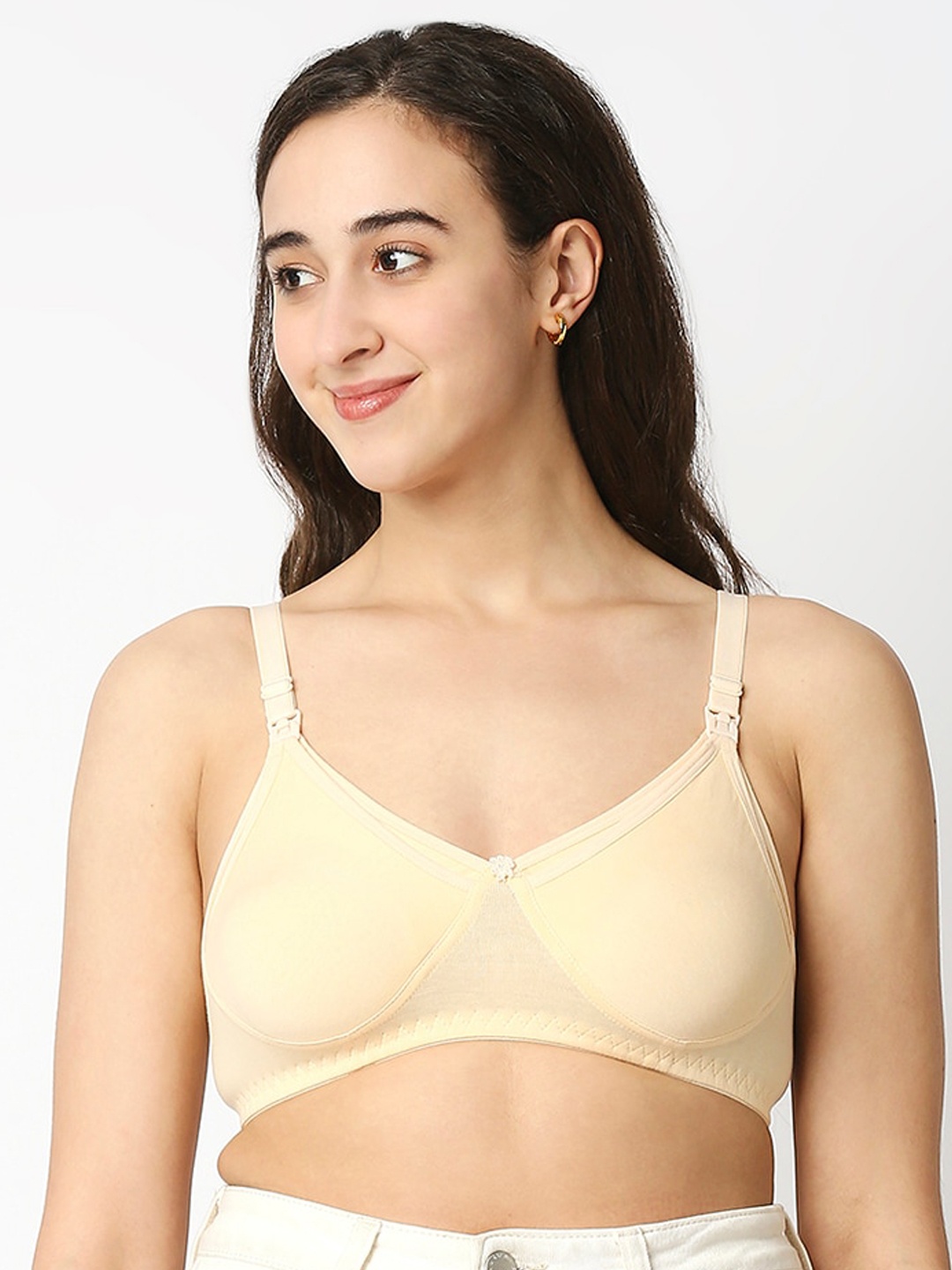 

MeeMee Nude-Coloured Maternity Bra