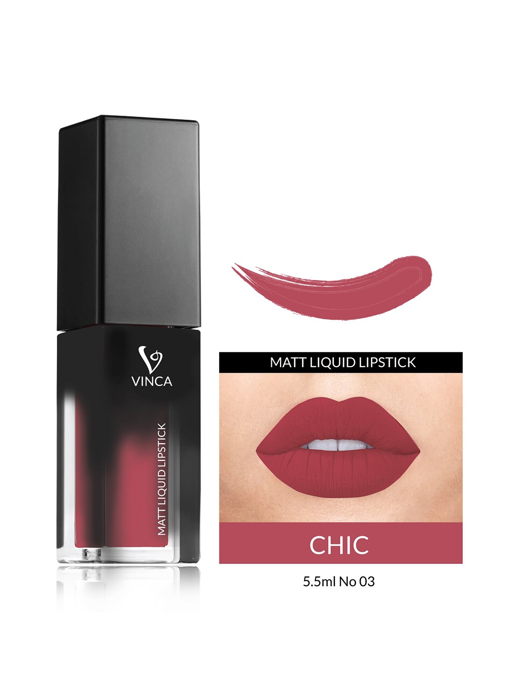

Vinca Red Matte Liquid Lipstick 03