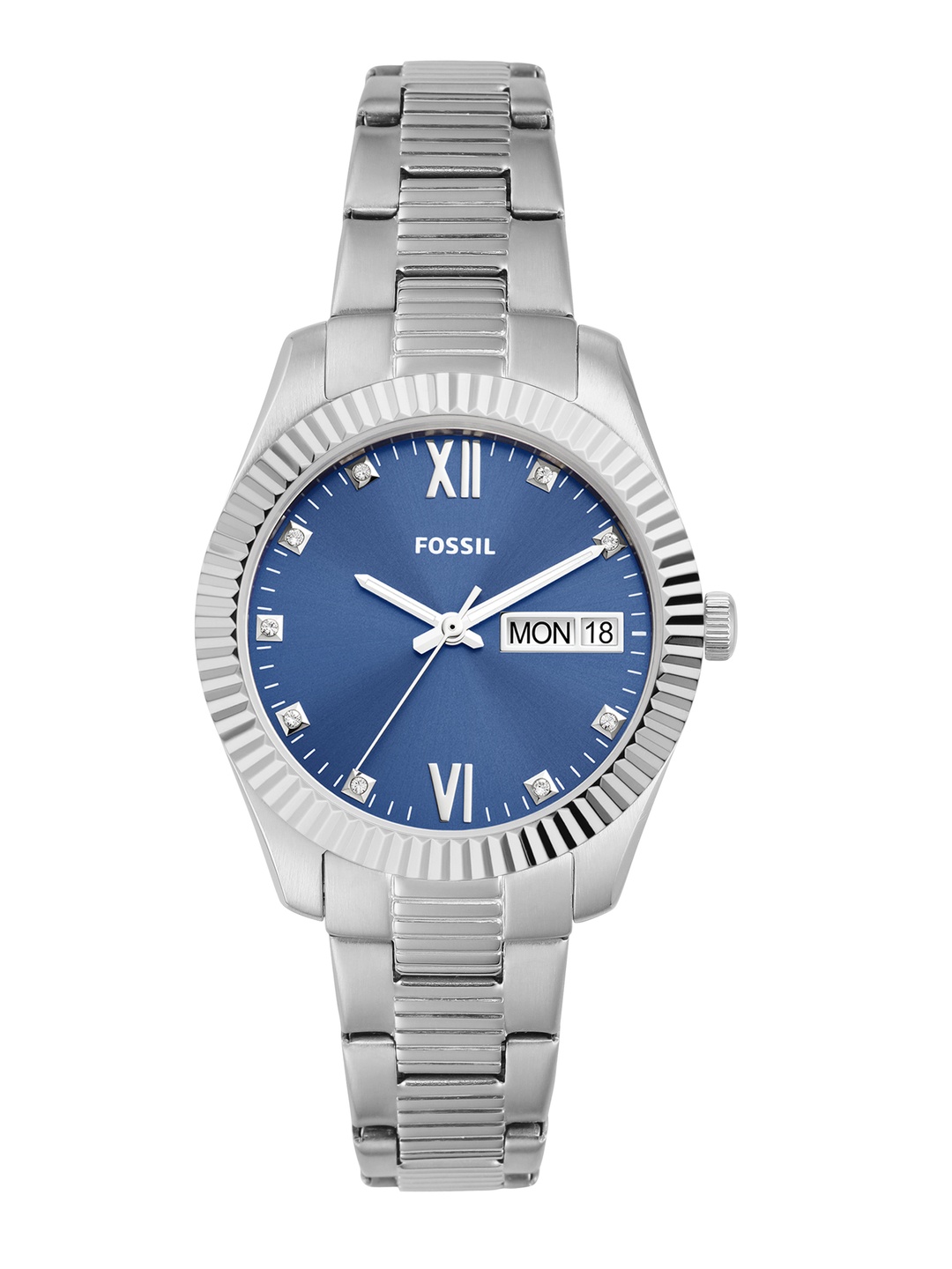 

Fossil Women Navy Blue Scarlette Analogue Watch ES5197