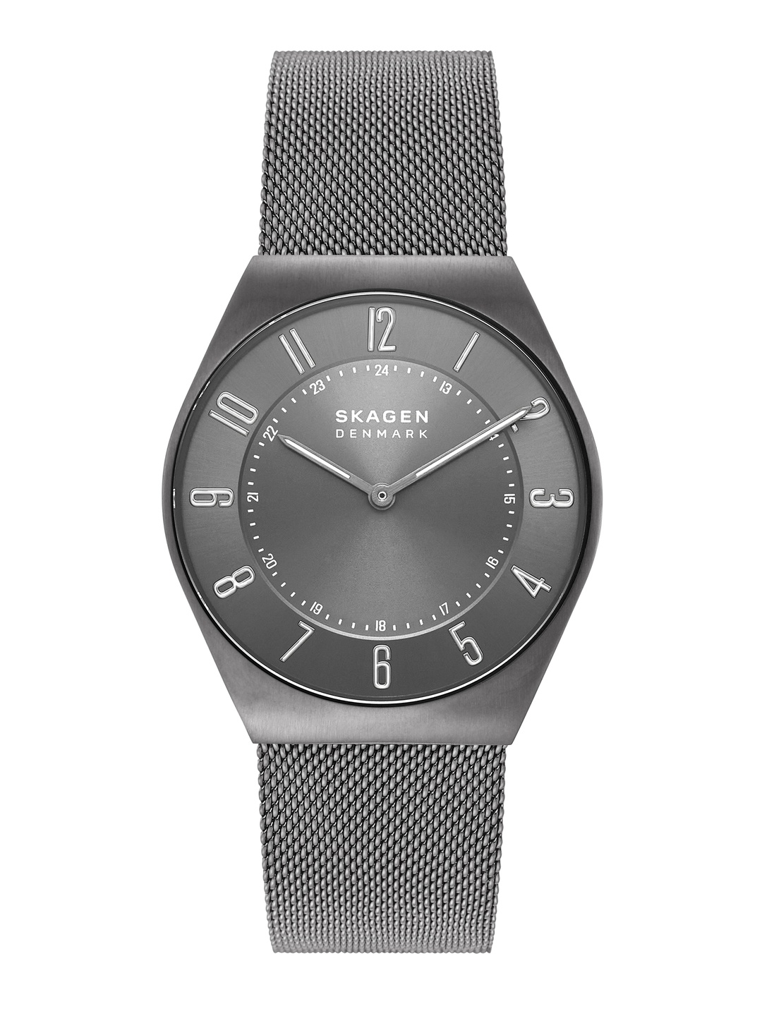 

SKAGEN Men Grenen Ultra Slim Analogue Watch SKW6824, Charcoal